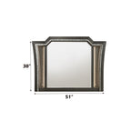 ACME 27284 Kaitlyn Mirror, LED & Champagne