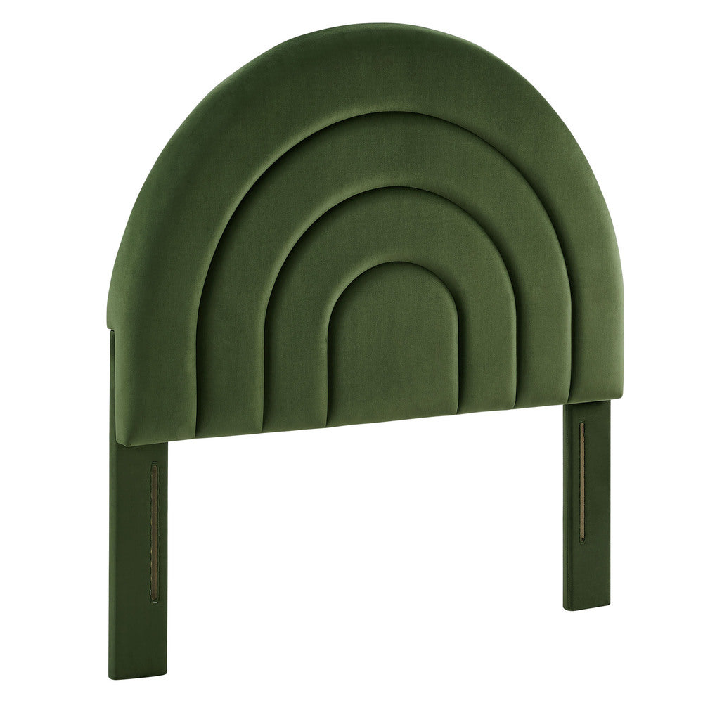 Modway MOD-7169 Solana Arched Performance Velvet Twin Headboard