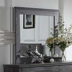 ACME 27324 Vidalia Mirror, Rustic Gray Oak