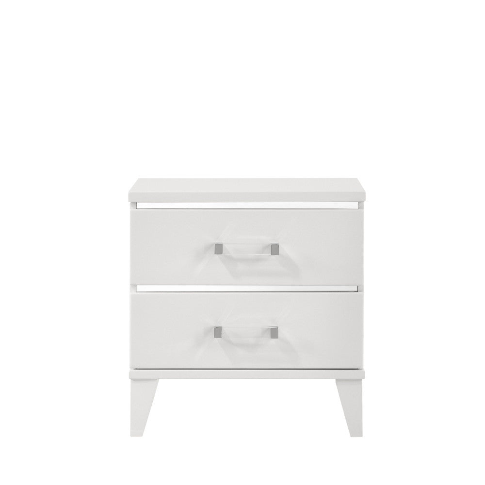 ACME 27393 Chelsie Nightstand White Finish