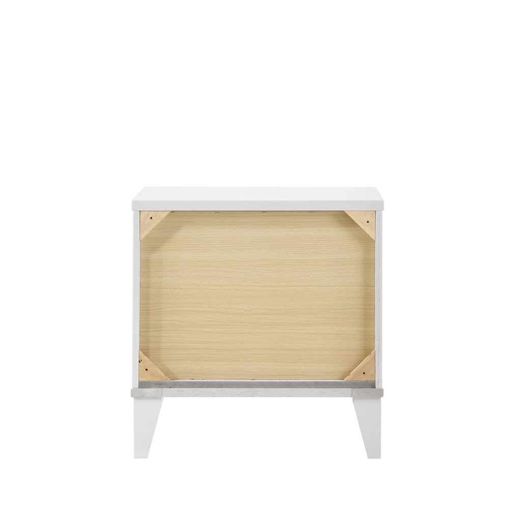 ACME 27393 Chelsie Nightstand White Finish