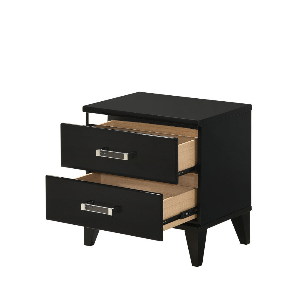 ACME 27413 Chelsie Nightstand Black Finish