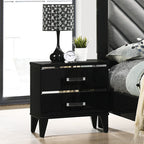ACME 27413 Chelsie Nightstand Black Finish