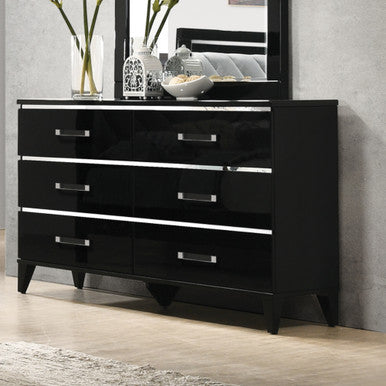 ACME 27415 Chelsie Dresser Black Finish
