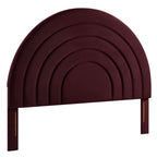 Modway MOD-7171 Solana Arched Performance Velvet Queen Headboard