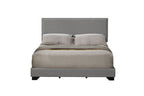 ACME 27430Q Leandros Queen Bed Light Gray Fabric