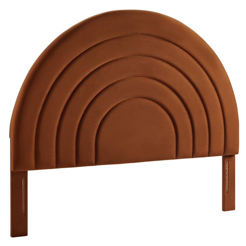 Modway MOD-7171 Solana Arched Performance Velvet Queen Headboard
