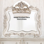ACME 27444 Gorsedd Mirror, Antique White