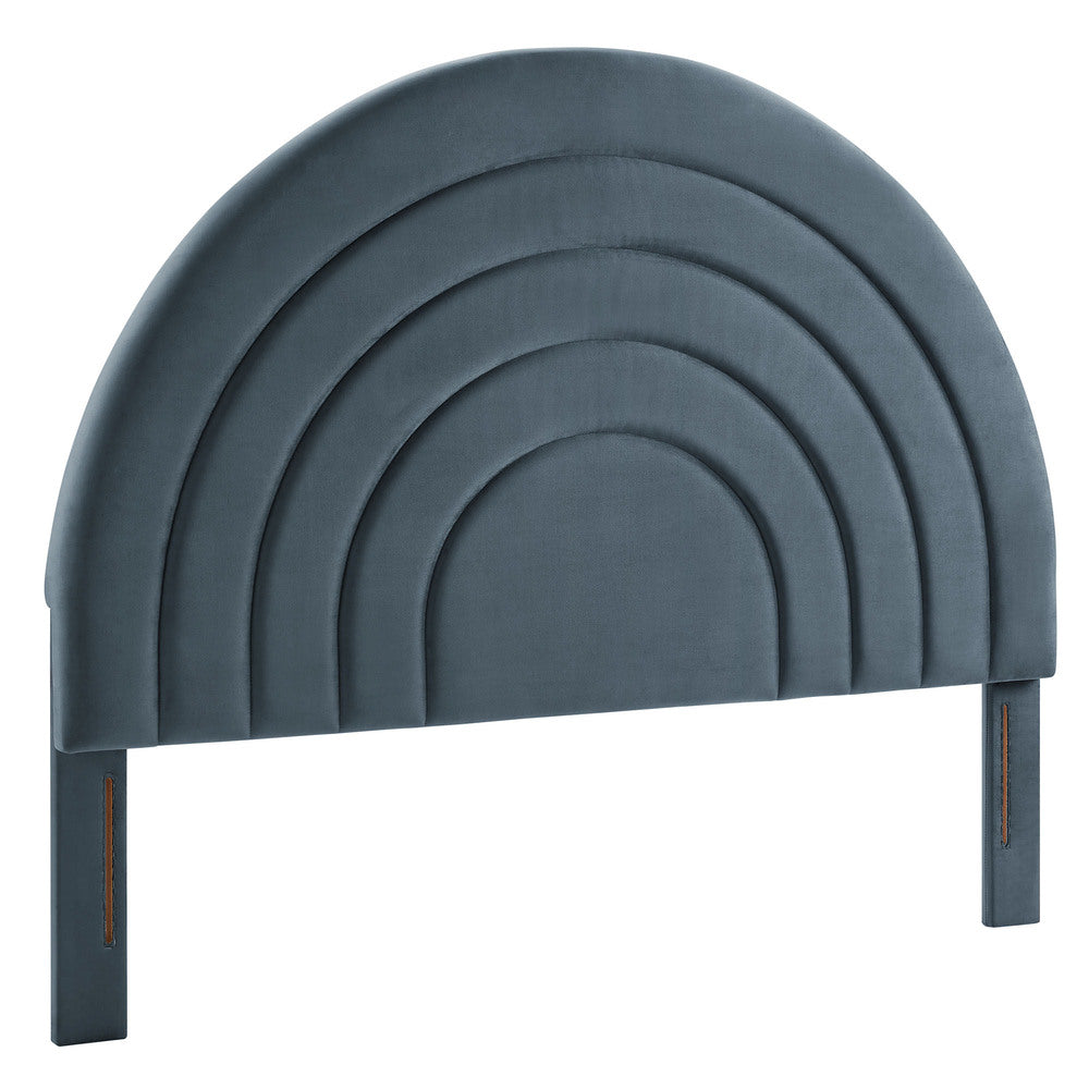 Modway MOD-7172 Solana Arched Performance Velvet King Headboard
