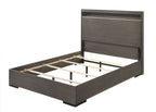 ACME 27647EK Escher Eastern King Bed, LED & Gray Oak