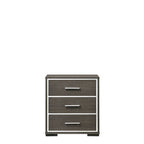ACME 27653 Escher Nightstand with USB Dock, Gray Oak