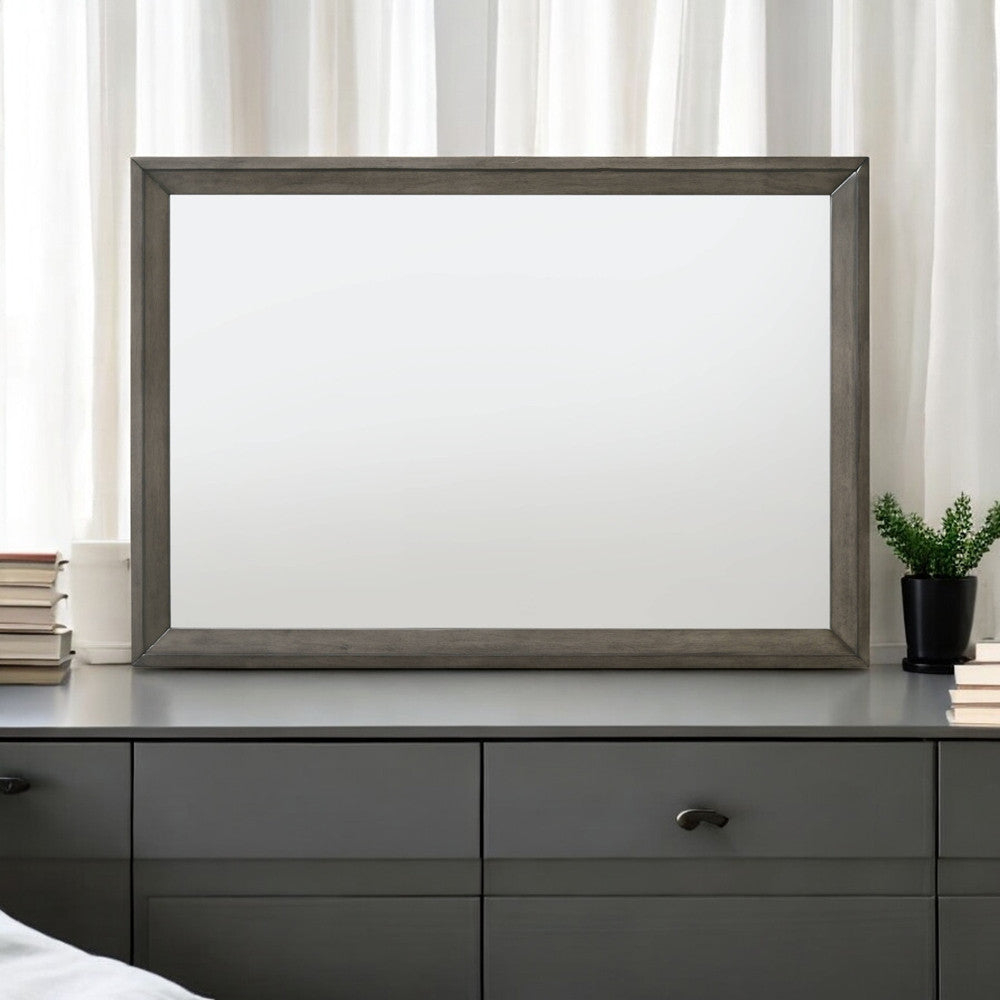 ACME 27654 Escher Mirror, Gray Oak
