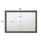 ACME 27654 Escher Mirror, Gray Oak