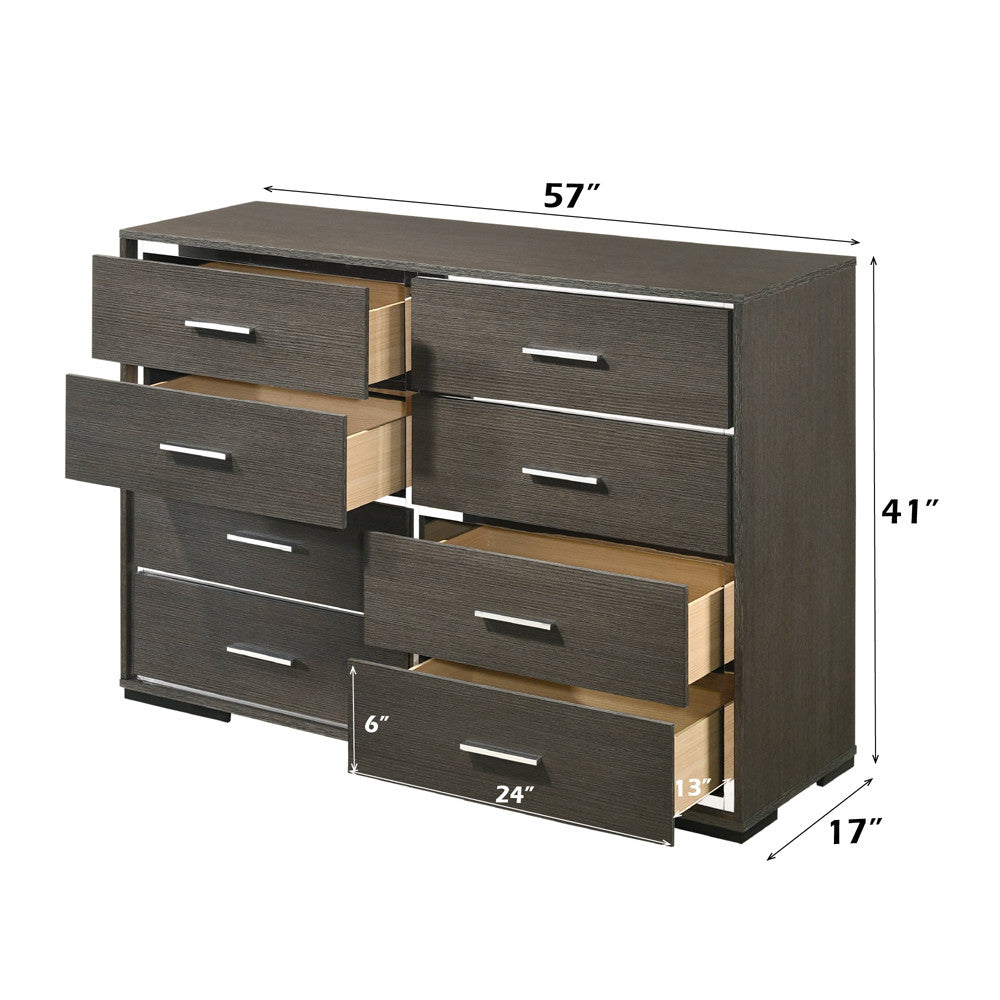 ACME 27655 Escher Dresser, Gray Oak