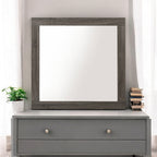 ACME 27674 Avantika Mirror, Rustic Gray Oak