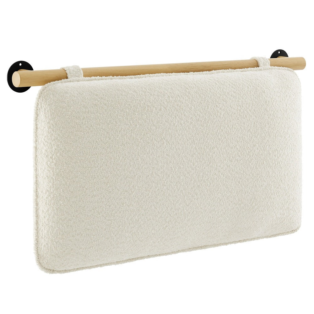 Modway MOD-7205 Anela Wall-Mounted Chenille Upholstered Twin Headboard