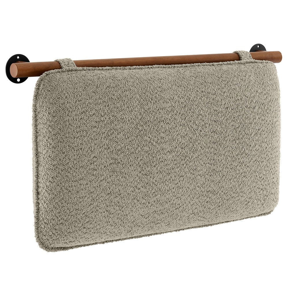 Modway MOD-7205 Anela Wall-Mounted Chenille Upholstered Twin Headboard