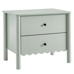Modway MOD-7206 Emmeline Scalloped 2-Drawer Nightstand