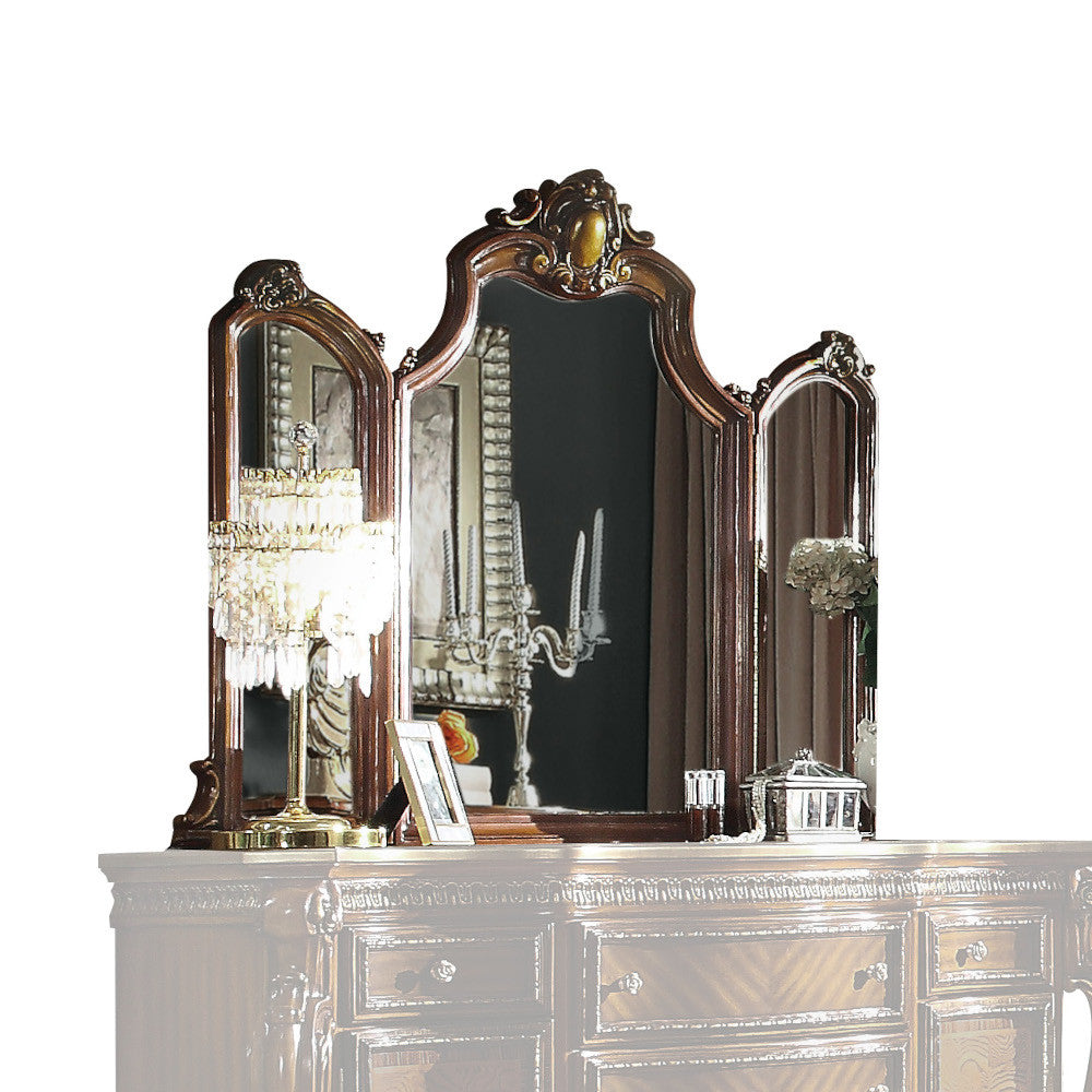 ACME 27844 Picardy Mirror, Cherry Oak