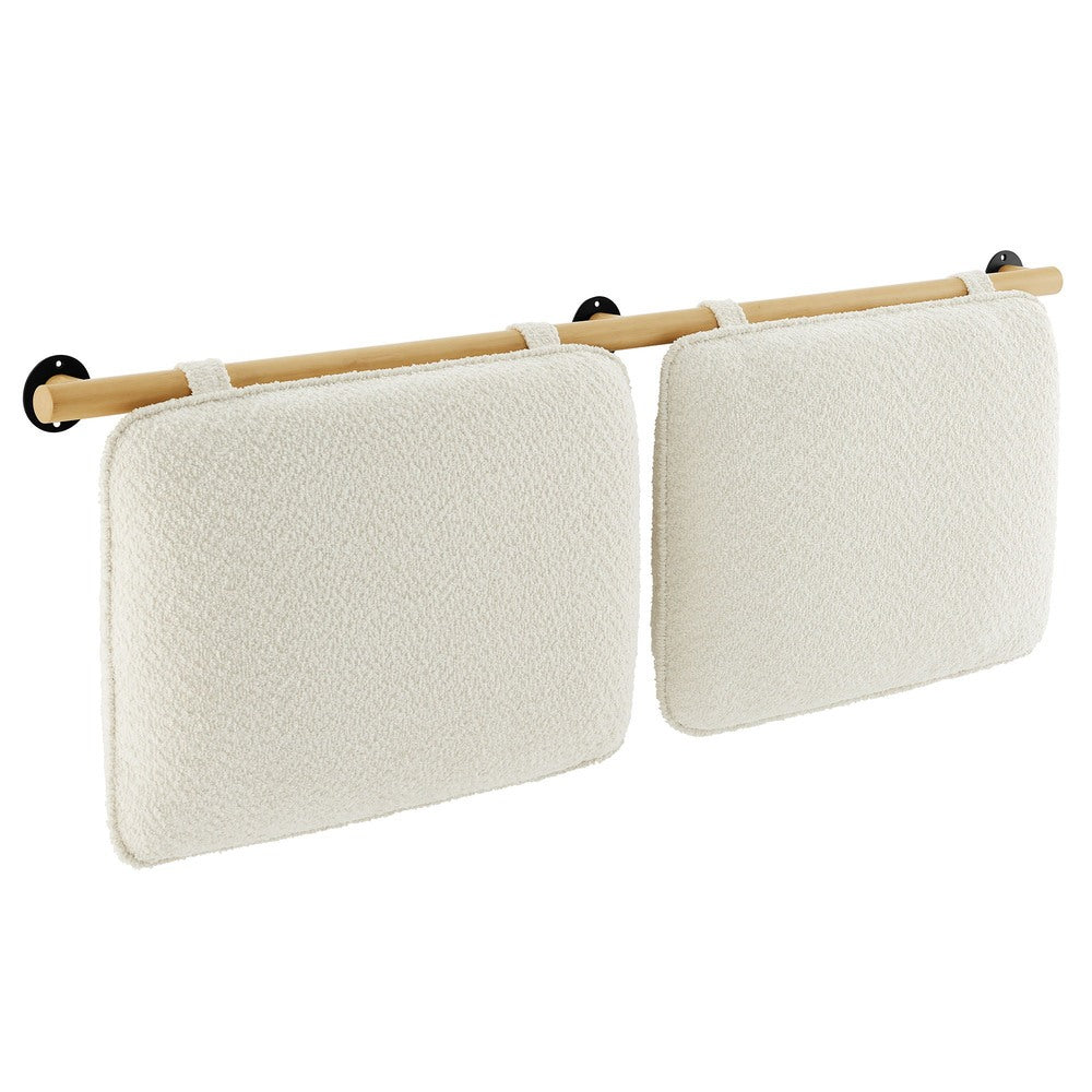 Modway MOD-7212 Anela Wall-Mounted Chenille Upholstered Queen Headboard