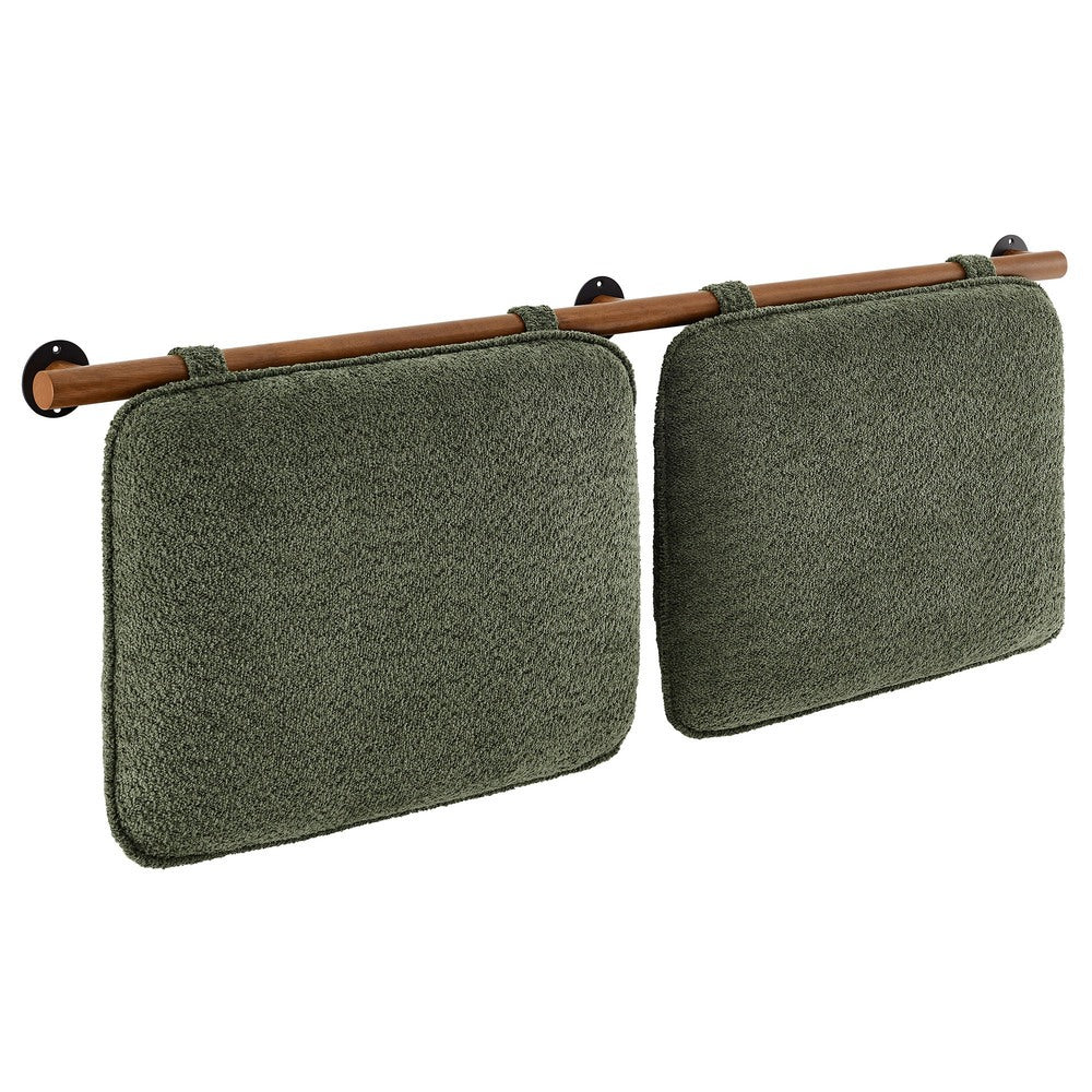 Modway MOD-7212 Anela Wall-Mounted Chenille Upholstered Queen Headboard