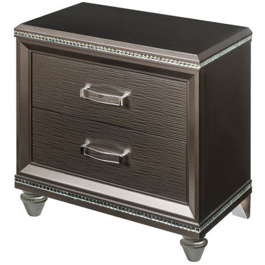 ACME 27943 Sadie Nightstand, Dark Champagne