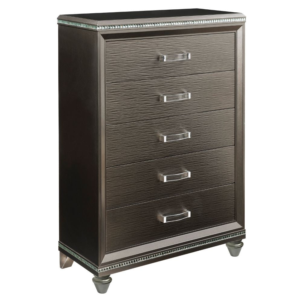 ACME 27946 Sadie Chest, Dark Champagne