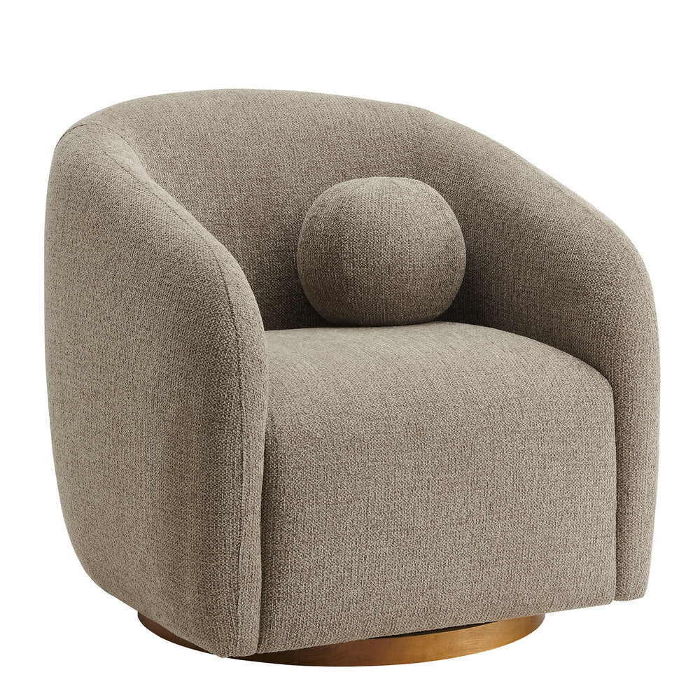 Modway EEI-7218 Holland Swivel Chenille Fabric Armchair