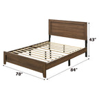 ACME 28047EK Miquell Eastern King Bed, Oak