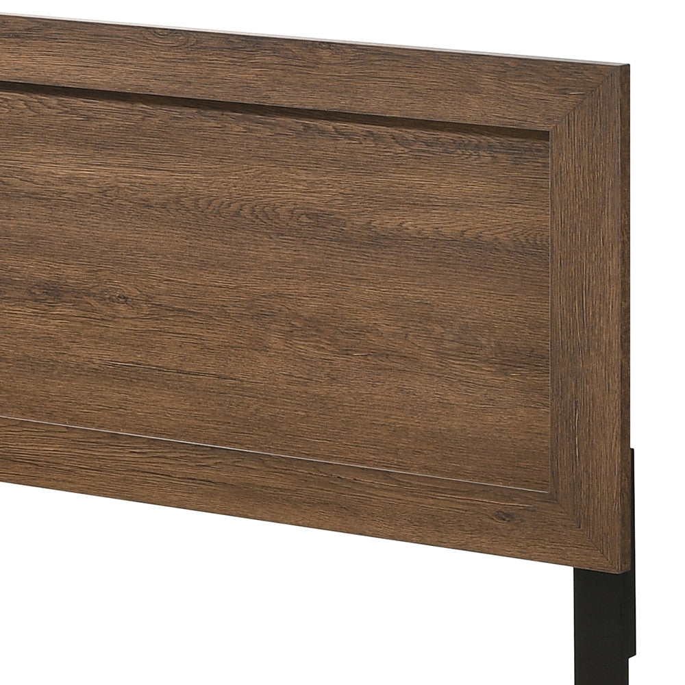 ACME 28050Q Miquell Queen Bed, Oak