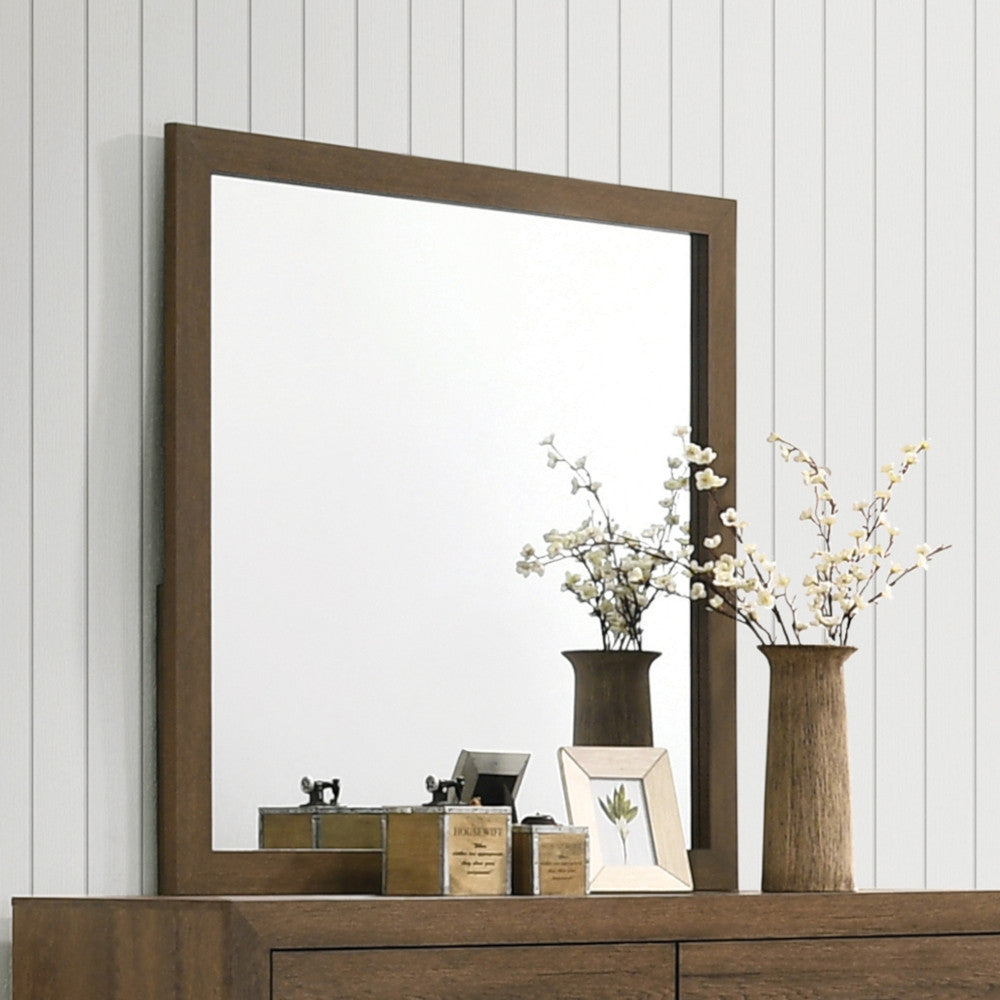 ACME 28054 Miquell Mirror, Oak