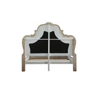 ACME 28170Q Dresden Queen Bed, Vintage Bone White & PU