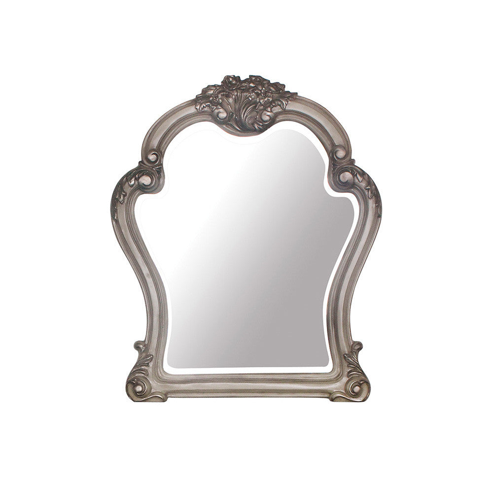 ACME 28174 Dresden Mirror, Vintage Bone White