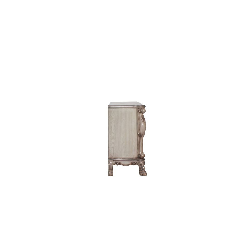 ACME 28175 Dresden Dresser, Vintage Bone White