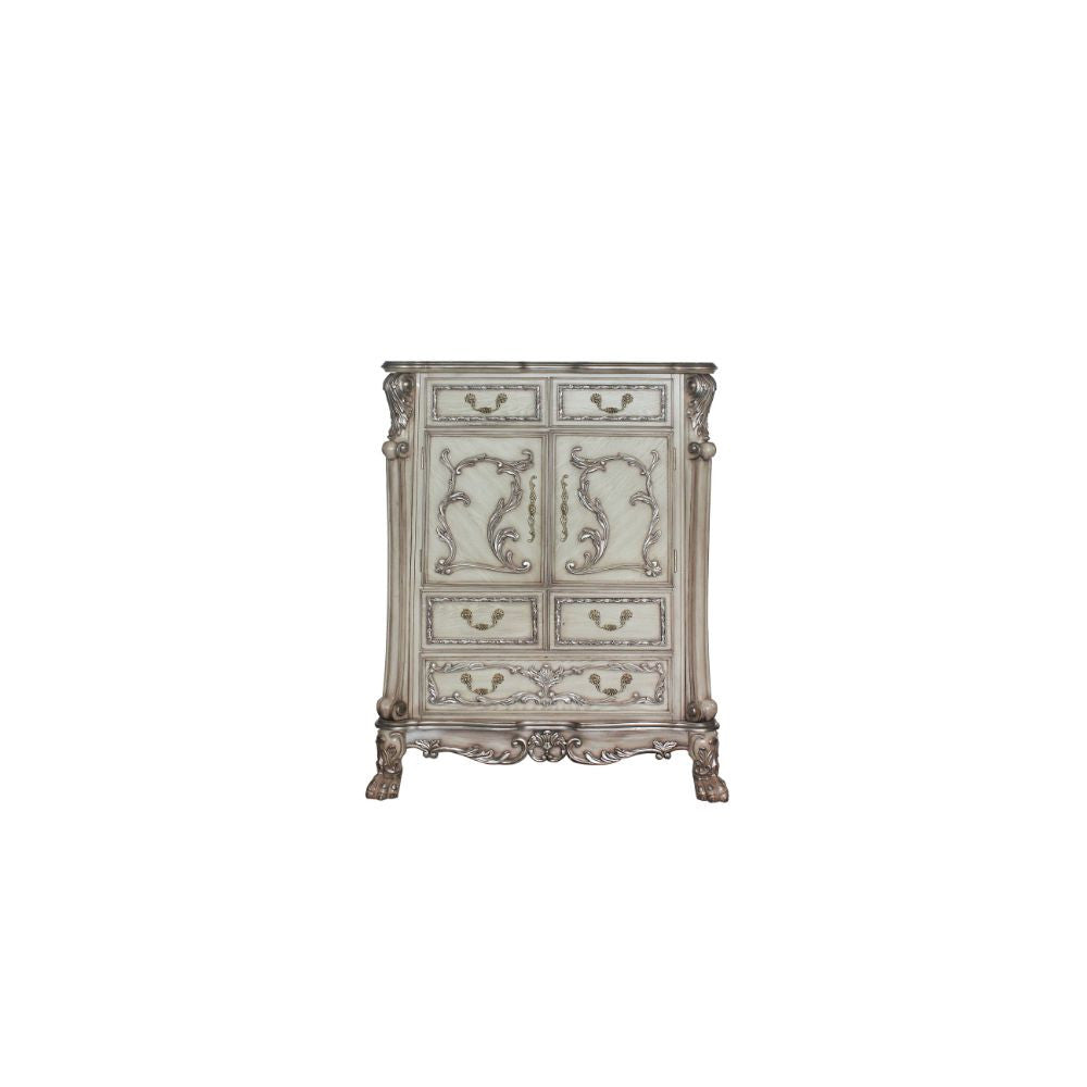 ACME 28176 Dresden Chest, Vintage Bone White