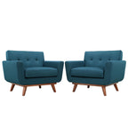 Modway EEI-1284 Engage Wood Armchair Set of 2