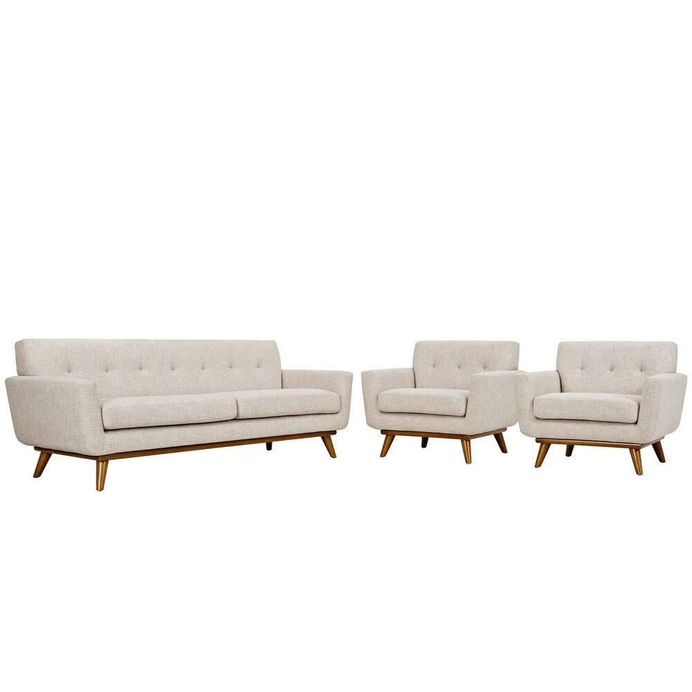 Modway EEI-1345 Engage Armchairs and Sofa Set of 3