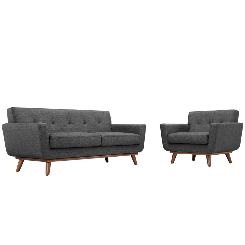Modway EEI-1346 Engage Armchair and Loveseat Set of 2