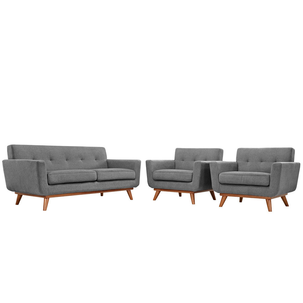 Modway EEI-1347 Engage Armchairs and Loveseat Set of 3