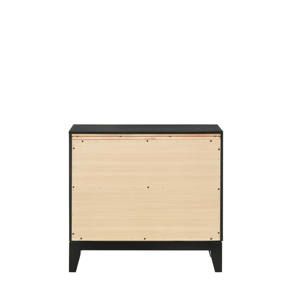 ACME 28433 Haiden Nightstand, Weathered Black Finish