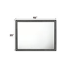 ACME 28434 Haiden Mirror, Weathered Black Finish