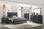 ACME 28435 Haiden Dresser, Weathered Black Finish