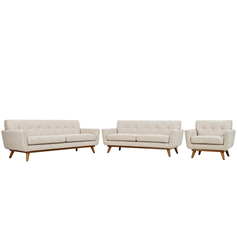 Modway EEI-1349 Engage Sofa Loveseat and Armchair Set of 3