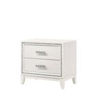 ACME 28453 Haiden Nightstand, White Finish