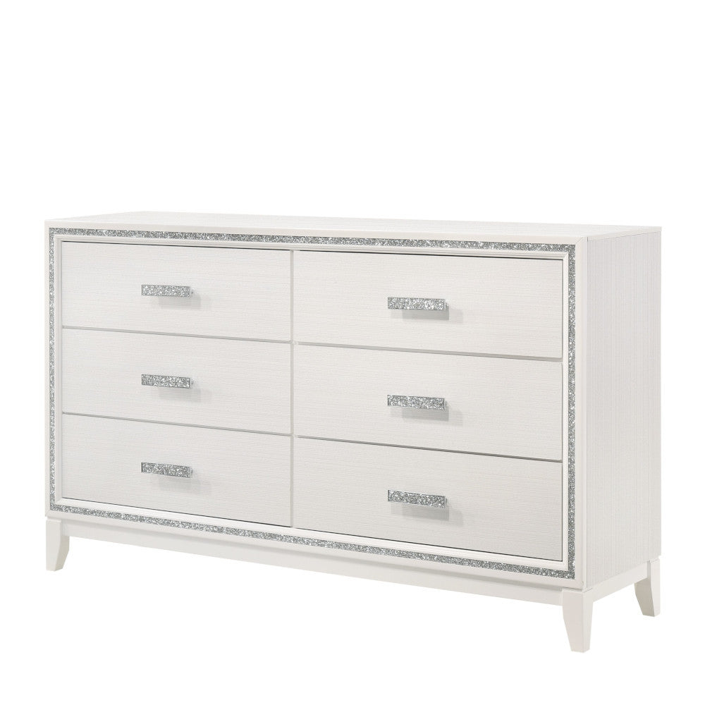 ACME 28455 Haiden Dresser, White Finish