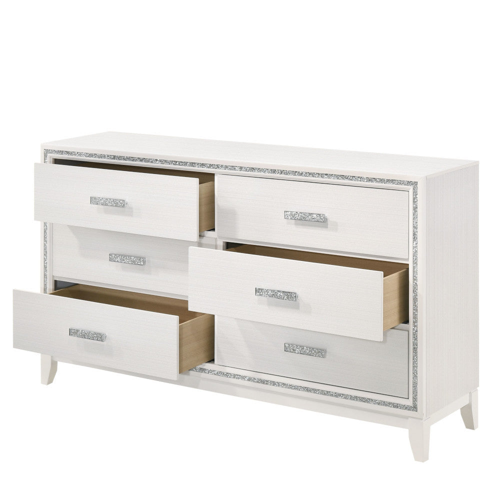 ACME 28455 Haiden Dresser, White Finish
