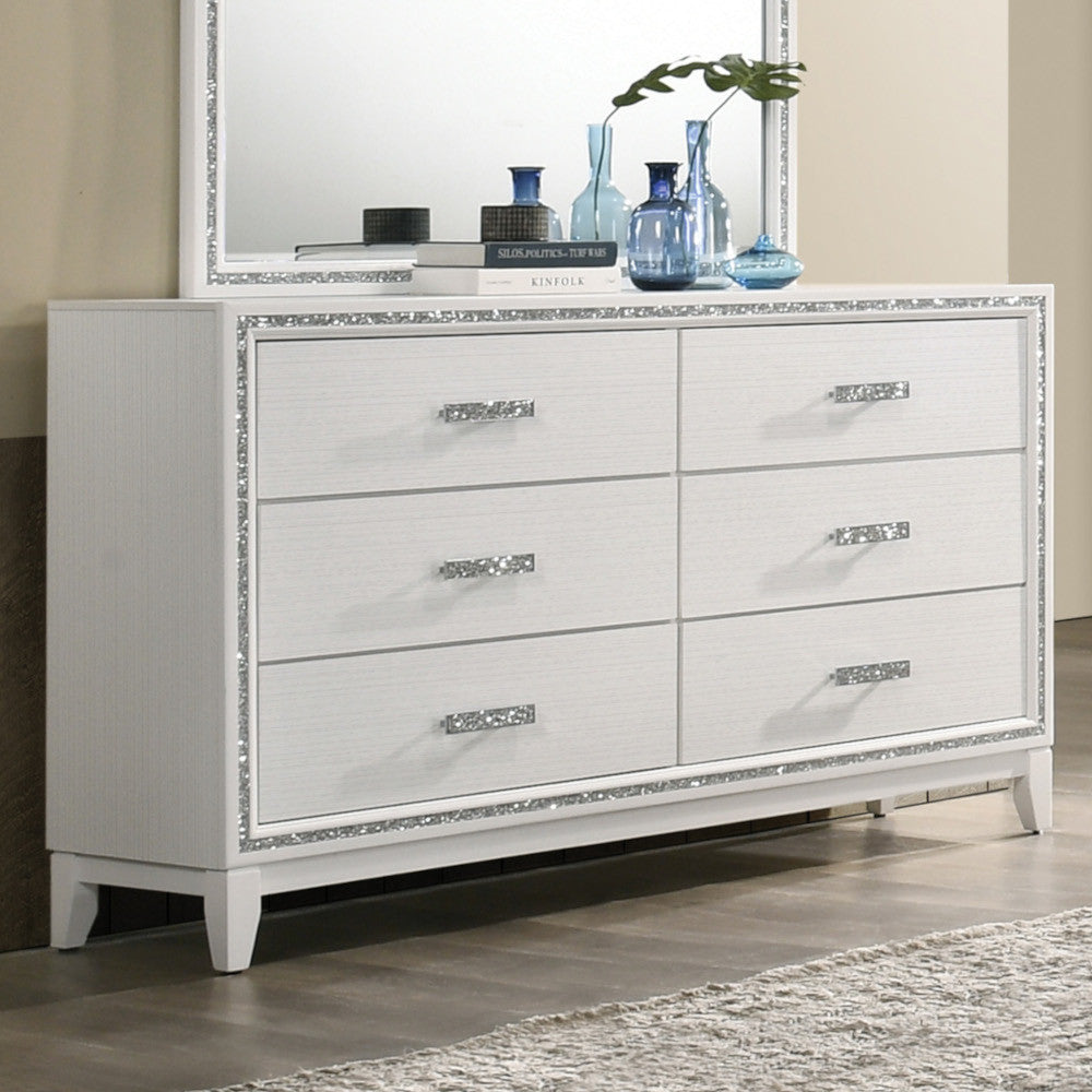 ACME 28455 Haiden Dresser, White Finish