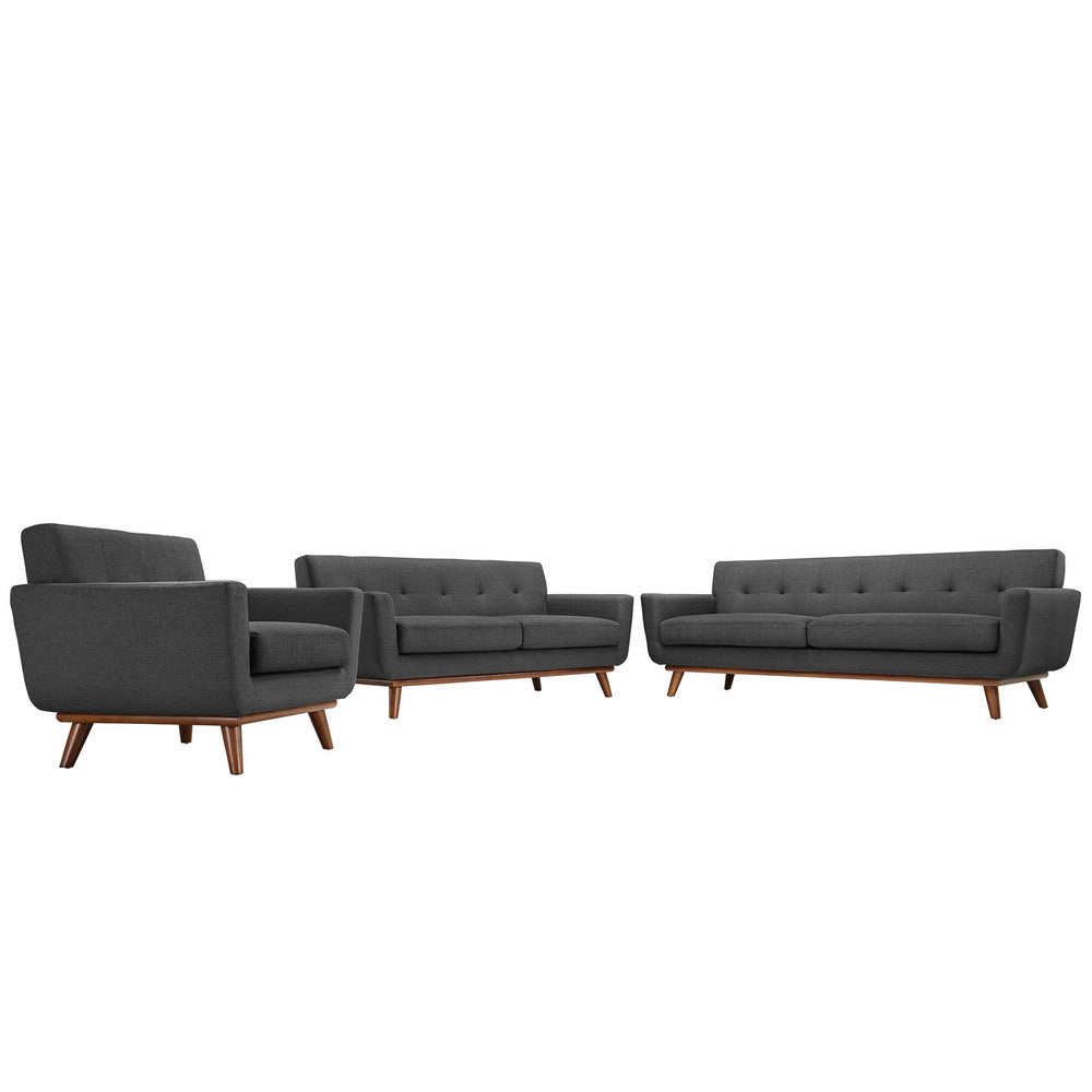 Modway EEI-1349 Engage Sofa Loveseat and Armchair Set of 3