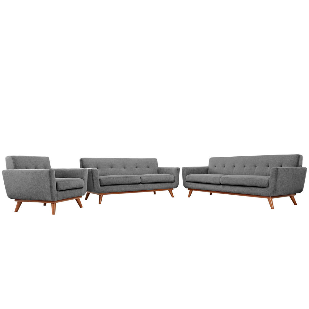 Modway EEI-1349 Engage Sofa Loveseat and Armchair Set of 3
