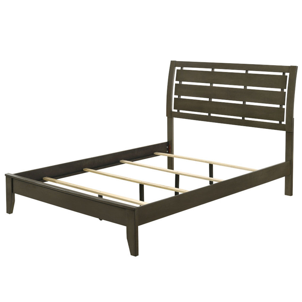 ACME 28470Q Ilana Queen Bed, Gray Finish